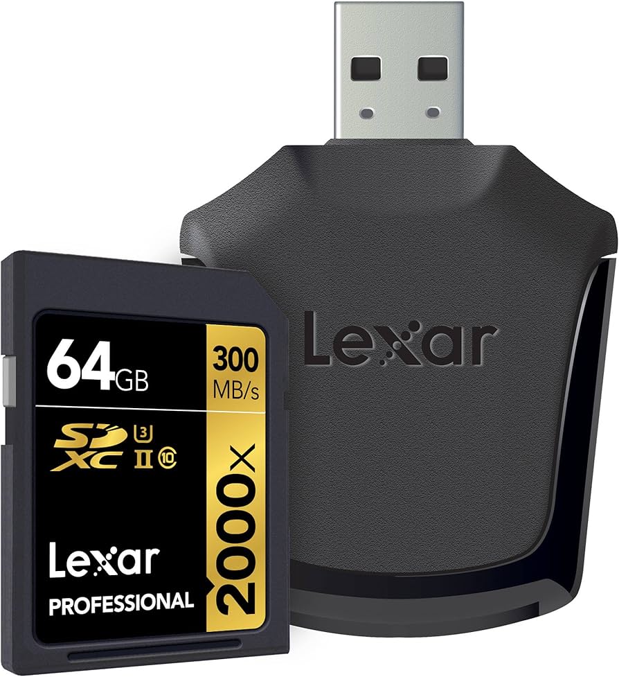 Amazon.com: Lexar Professional 2000x 64GB SDXC UHS-II Memory Card Amazon.com: Lexar Professional 2000x 64GB SDXC UHS-II Memory Card